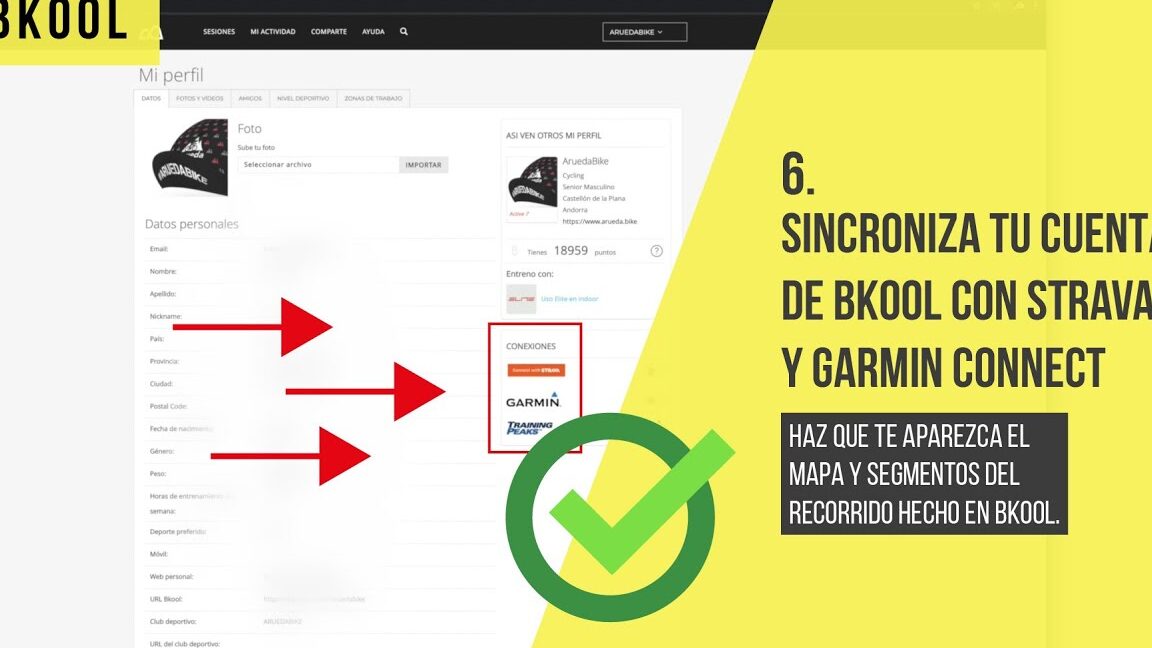 Bkool Faq ️ Cómo conectar Bkool con Strava ️ Iborra