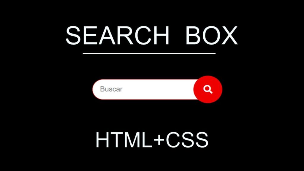 imagen sobre fondo oscuro que representa una barra de busqueda en un navegador