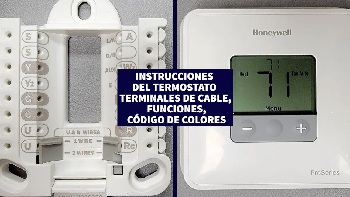 ️ Cómo conectar los cables de un termostato Honeywell ️ Iborra